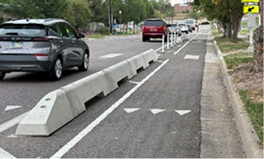 Safe-T Lane Divider
